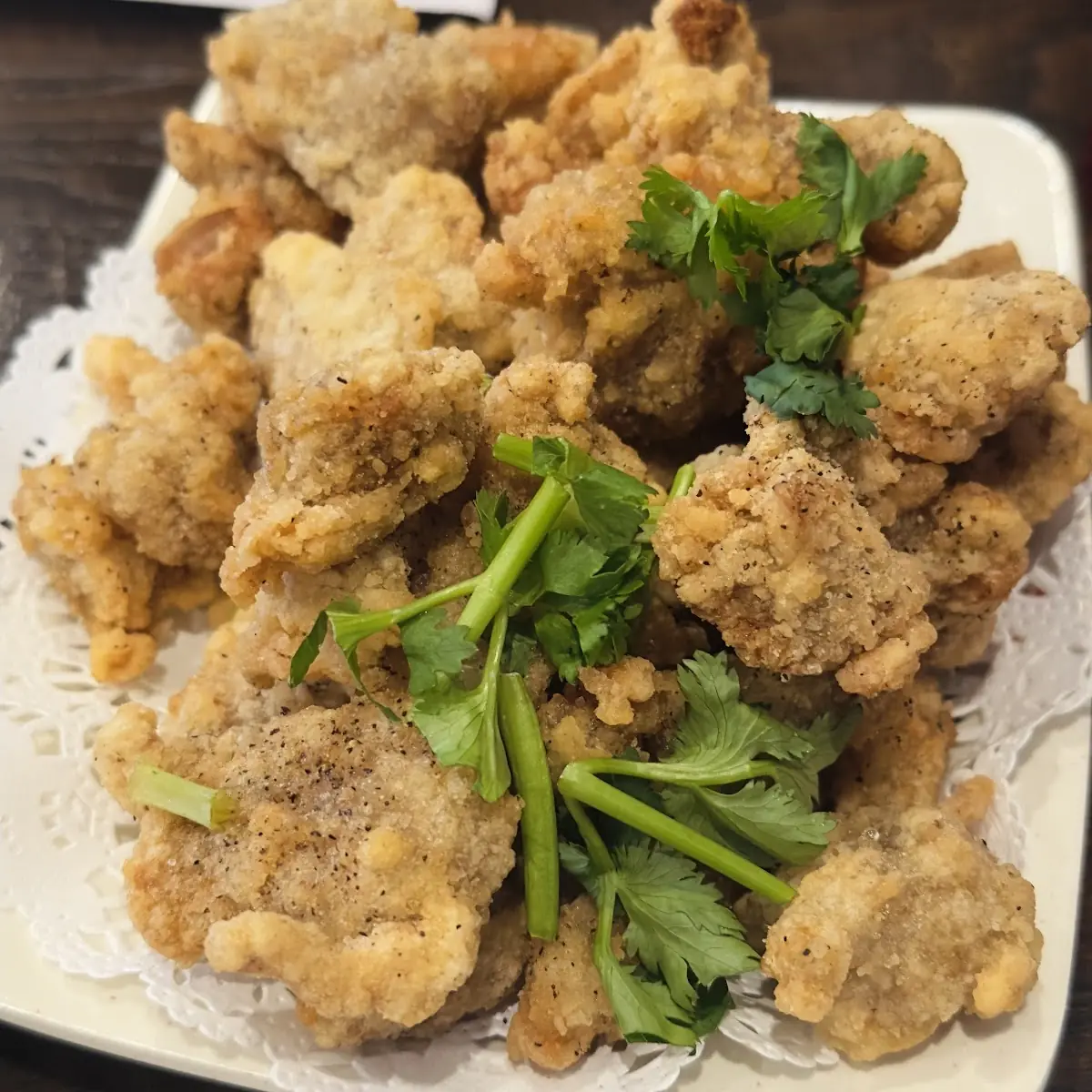 盐酥鸡 salt pepper chicken